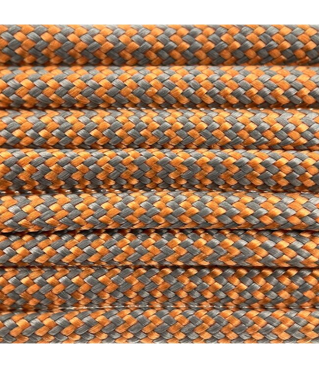 Paracord 550 tipo III Arancione / Grigio Shockwave