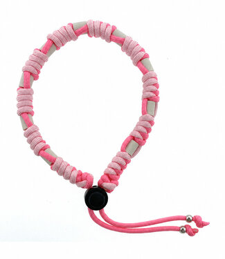 123Paracord DIY anti-tick collare Piggy Pink/Pastel Rosa
