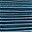 123Paracord Paracord 425 tipo II Cyan scuro/Nero Stripes