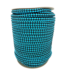 10MM Nylon Guinzaglio per cani Cyan scuro Checkers
