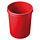 Ronde Papierbak 45 liter rood