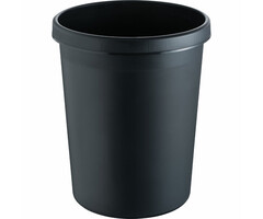 Helit Ronde Papierbak 45 liter zwart