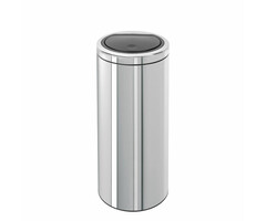 Brabantia Flattop bin 30 liter chroom