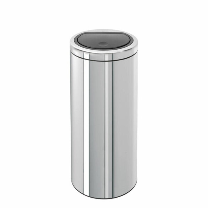 Brabantia Flattop bin 30 liter chroom