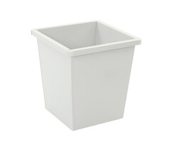 A-Select Vierkant tapse papierbak grijs