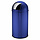 Pushcan 40 liter blauw