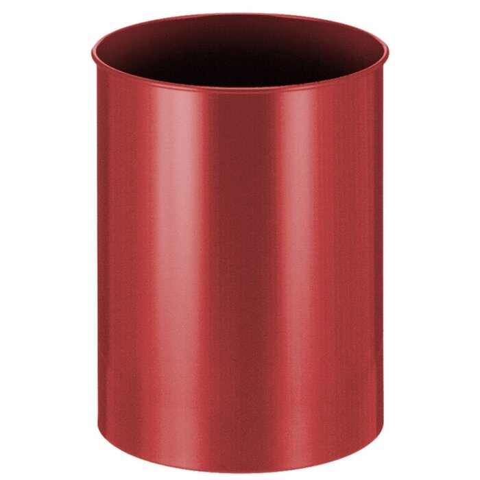 Ronde papierbak 30 liter rood