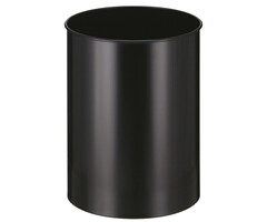 Ronde papierbak 30 liter zwart