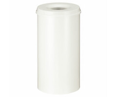 Vlamdovende papierbak 50 liter grijswit (R9002)