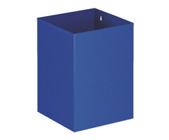 A-Select Vierkante papierbak blauw