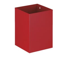 A-Select Vierkante papierbak rood