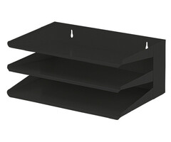 Sorteerrek 3-delig zwart