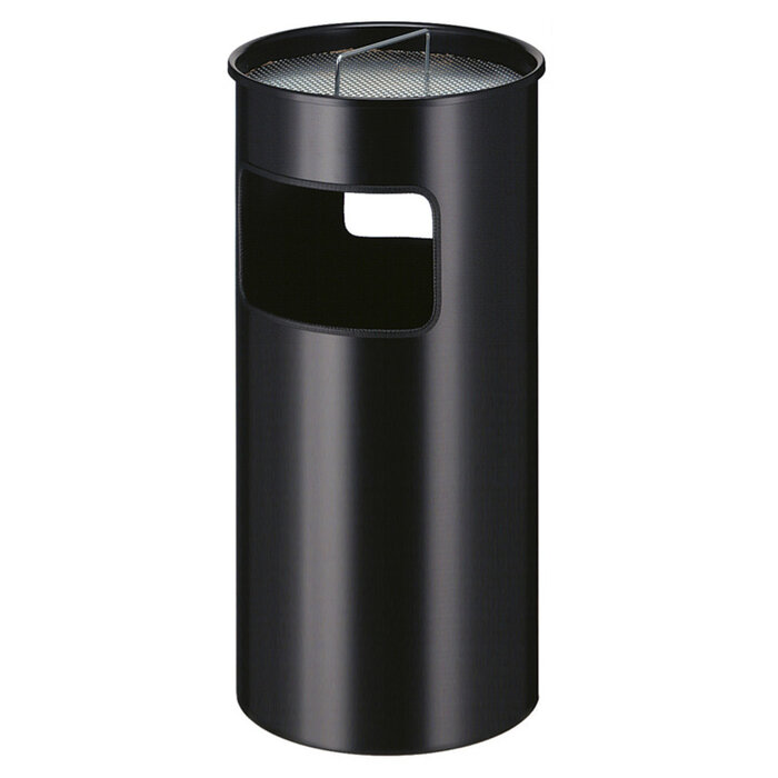 As-papierbak 50 liter zwart