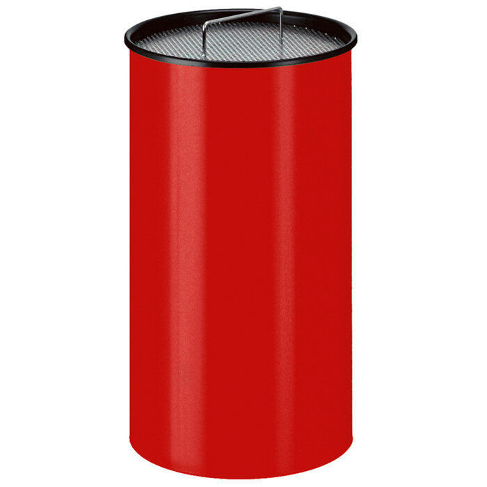 Zandasbak rood