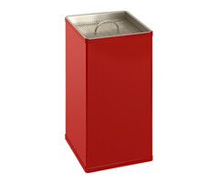 DutchDesign Zandasbak vierkant rood