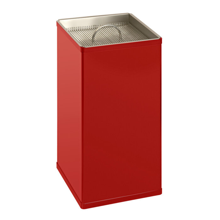 DutchDesign Zandasbak vierkant rood