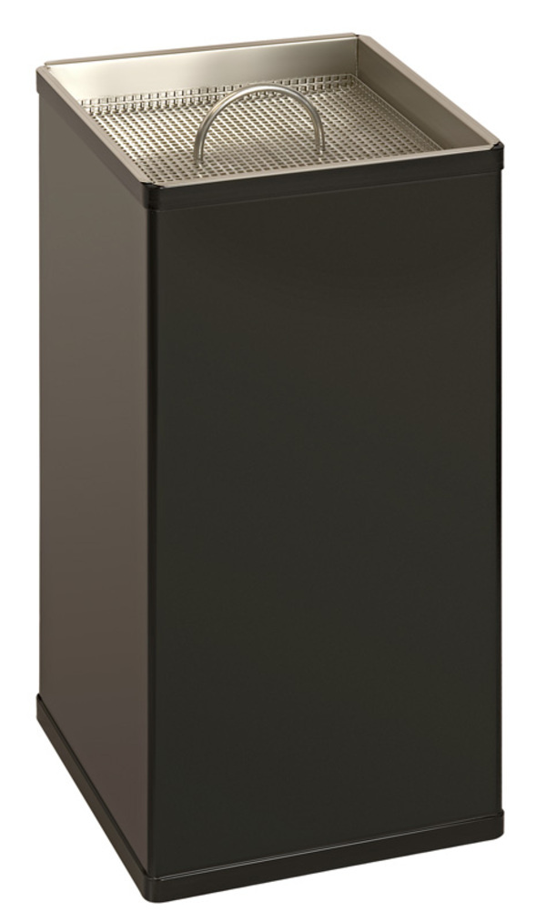 DutchDesign Zandasbak vierkant zwart