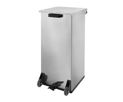 DutchDesign Mobiele Carro-Kick 110 liter RVS