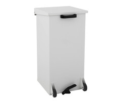 DutchDesign Mobiele Carro-Kick 110 liter wit