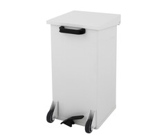DutchDesign Mobiele Carro-Kick 55 liter wit