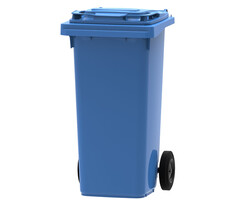 Mini-container 120 liter blauw