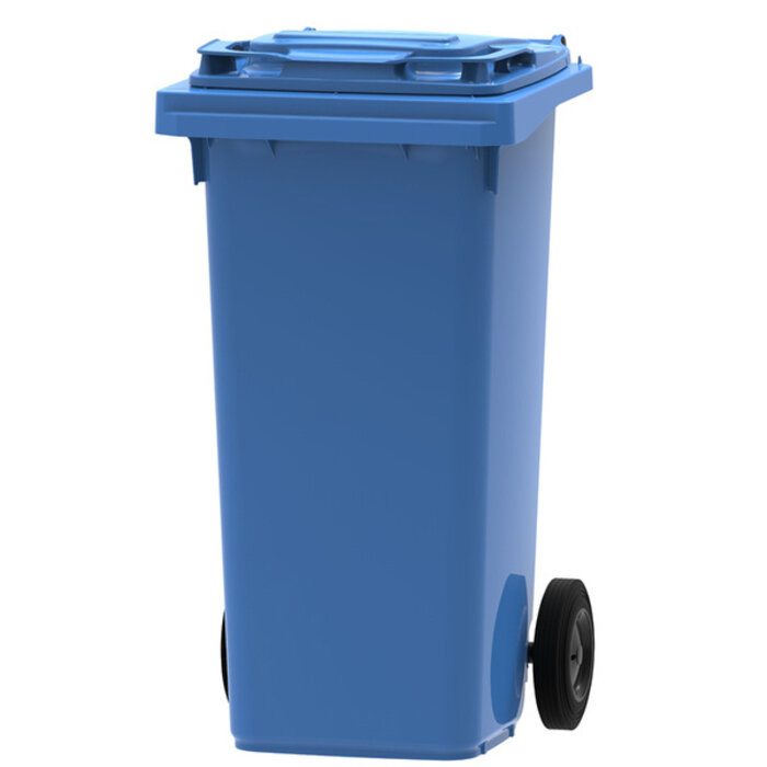 Mini-container 120 liter blauw