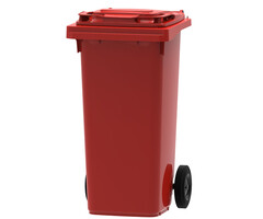 Mini-container 120 liter rood