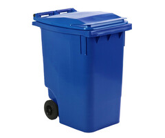 Mini-container 360 liter blauw
