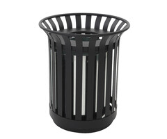 Buitenafvalbak 69 liter zwart