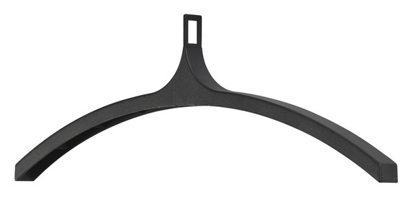 Kledinghanger voor garderobesystemen zwart
