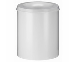 Vlamdovende papierbak 80 liter grijswit (R9002)