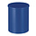 Ronde papierbak 15 liter blauw