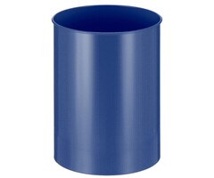 Ronde papierbak 30 liter blauw