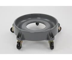 Kunststof trolley voor Ø58cm grijs