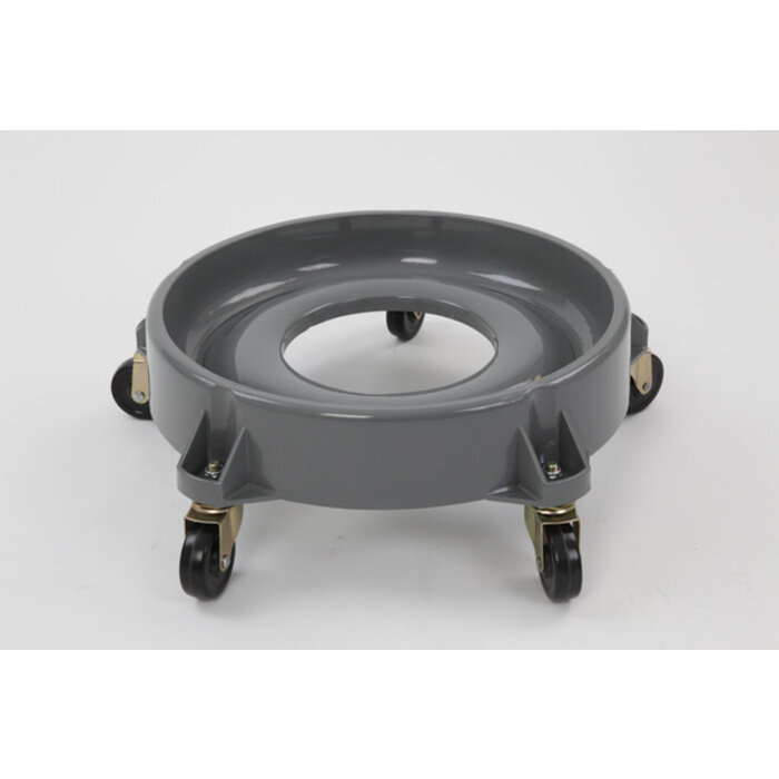 Kunststof trolley voor Ø58cm grijs