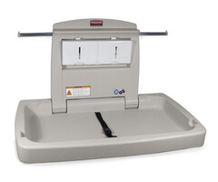Rubbermaid Baby verschoontafel - horizontaal model grijs
