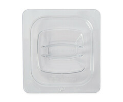 Rubbermaid Gastroom deksel voor voedselpan 1/6 met ophangopening transparant