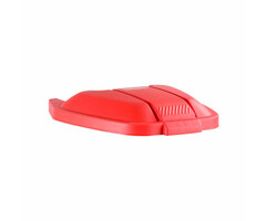 A-Select Deksel mobiele container rood