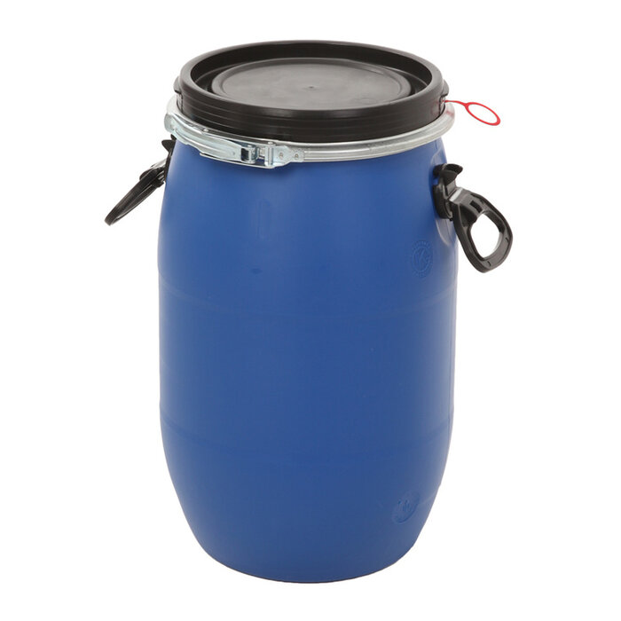 Kunststof ton 30 liter (blauw, zwart)