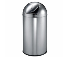EKO Pushcan 40 liter RVS