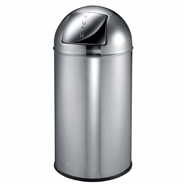 EKO Pushcan 40 liter RVS