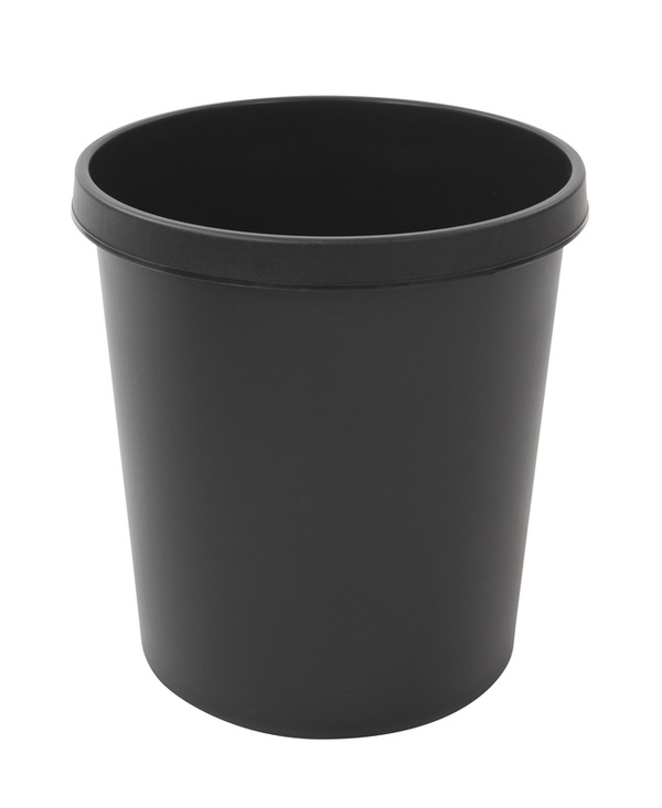 Helit Ronde papierbak 18 liter zwart