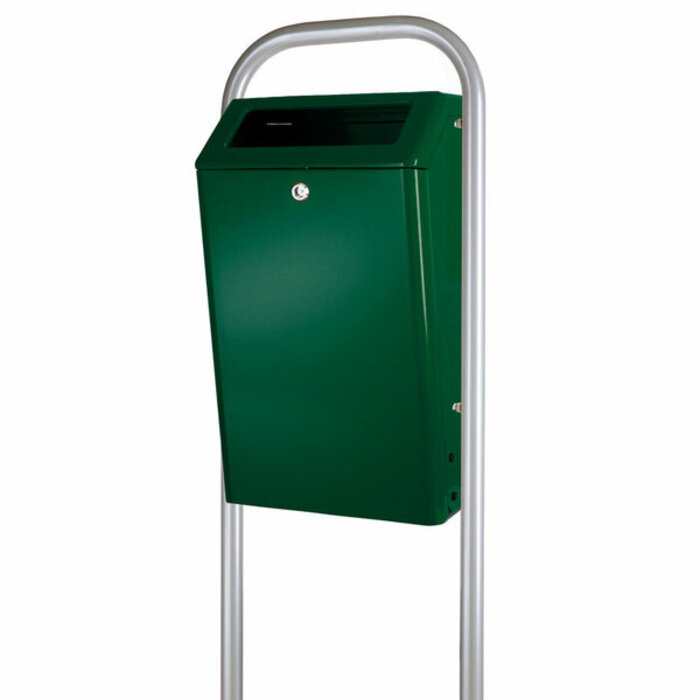 DutchDesign Buitenafvalbak 50 liter groen