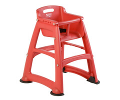 Rubbermaid Sturdy Chair Kinderstoel rood