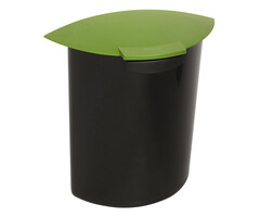 HAN Inzet 6 liter met deksel A (zwart, groen)