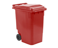 Mini-container 360 liter rood