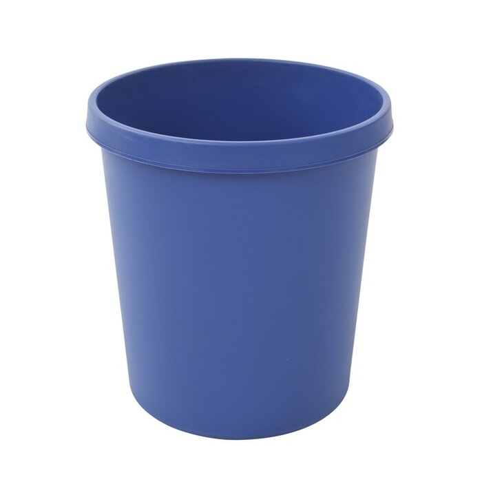 Helit Ronde papierbak 18 liter blauw