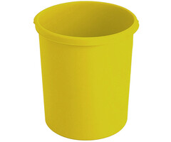 Kunststof papierbak 30 liter geel