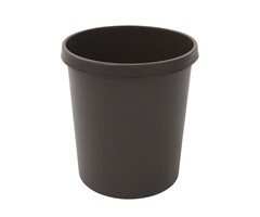 Helit Ronde papierbak 18 liter bruin