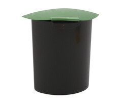 HAN Inzet 6 liter met deksel (zwart, groen)